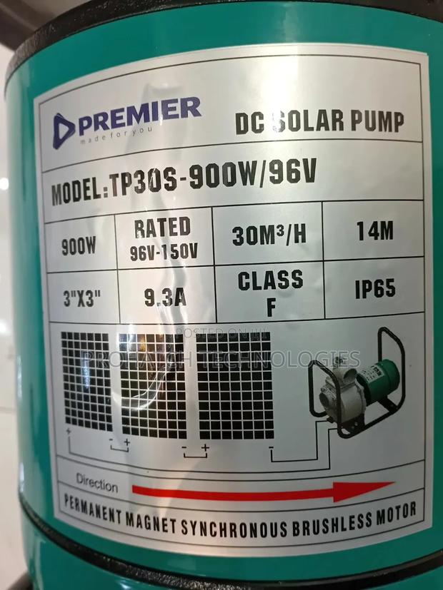 Premier 3" Solar Surface Pump 900w - thumbnail 3