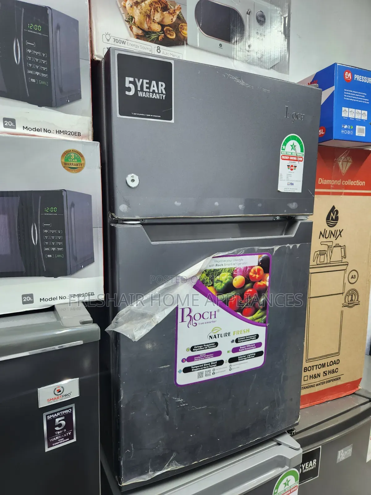 New Min Double Fridge