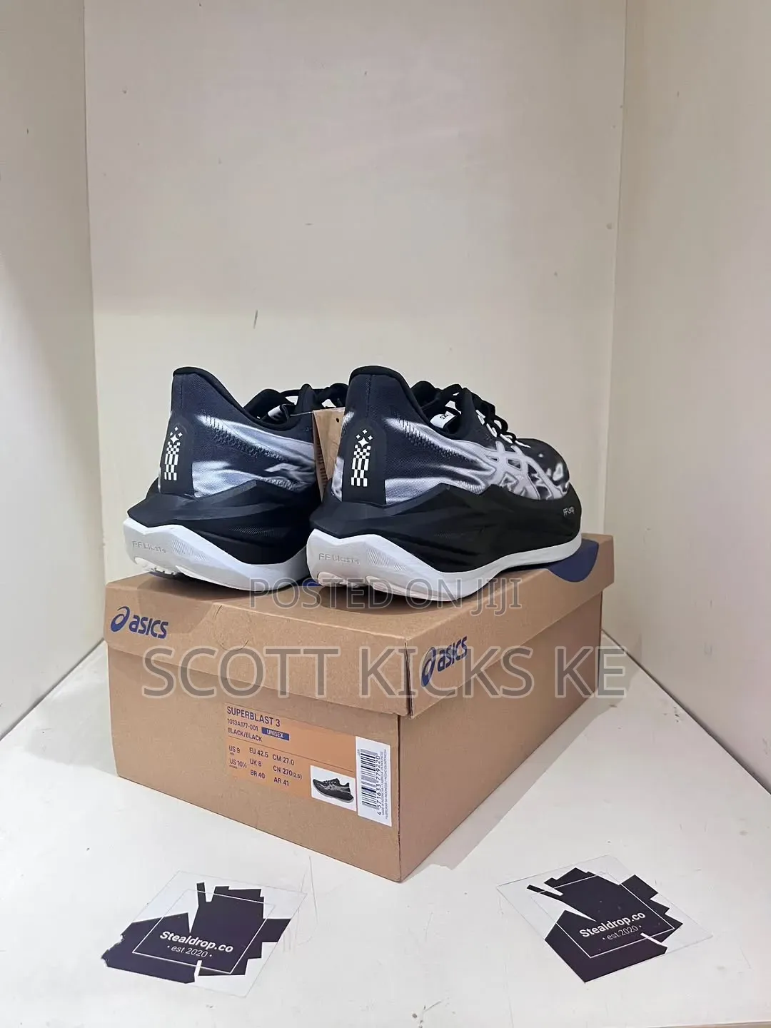Asics Superblast 3 Black White