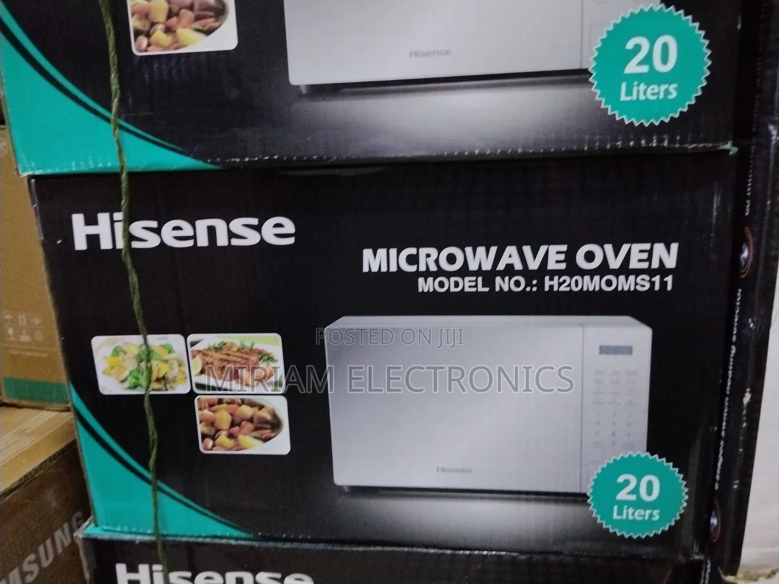 Hisense H20-Moms11 20l Microwave Oven Solo - Silver