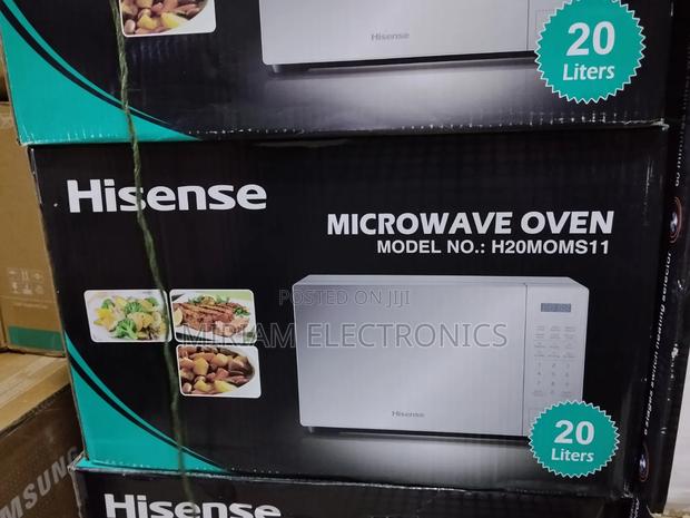 Hisense H20-Moms11 20l Microwave Oven Solo - Silver - thumbnail 2