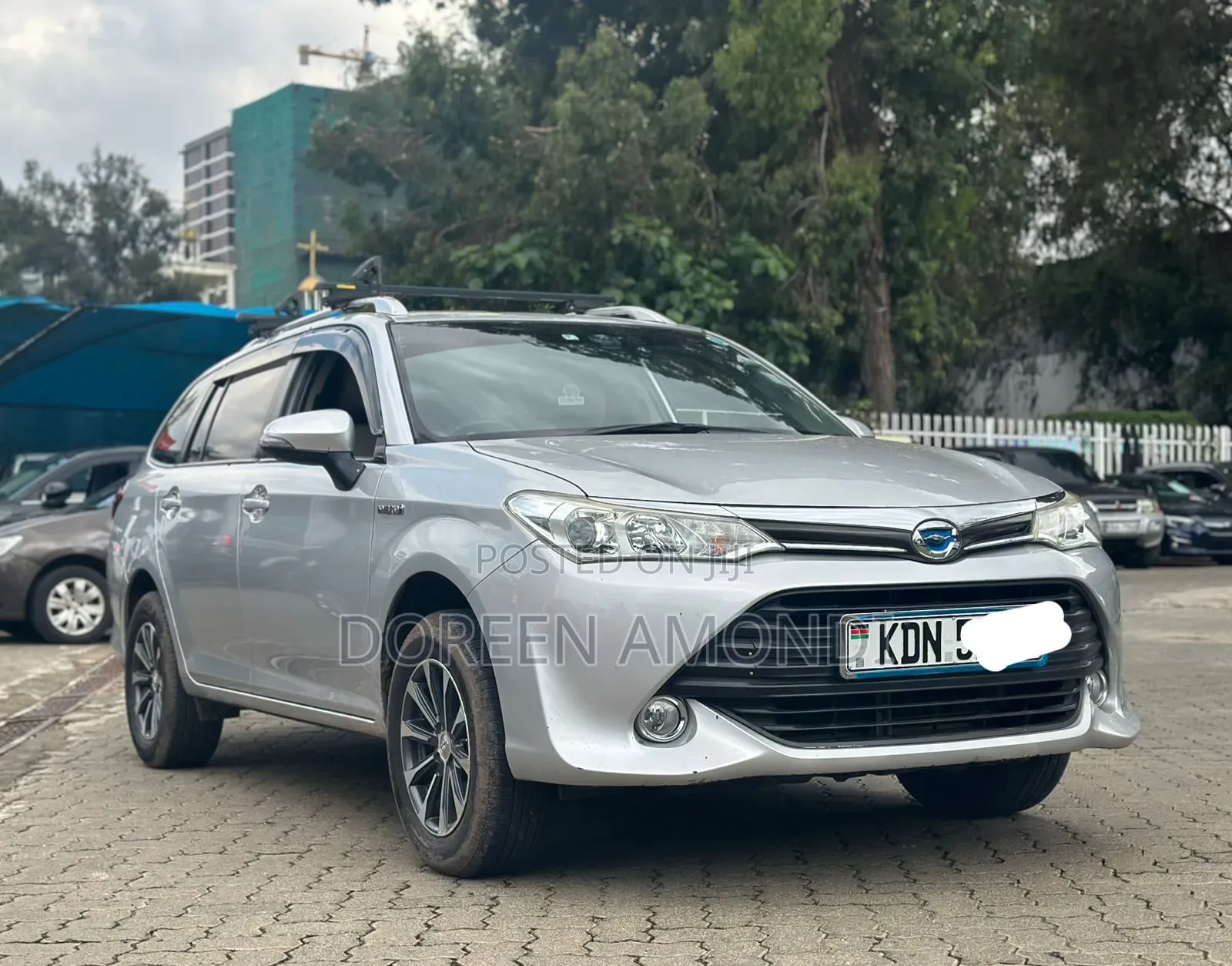 Toyota Corolla Fielder 2016 Silver