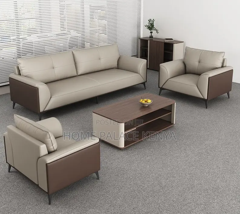 Home Sofa: 5 Seater High-End Sectional Leather Sofa Set for Home Use