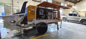 Aquarius Stationary Concrete Pump With 100 Meters Delivery Pipe