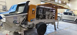 Aquarius Stationary Concrete Pump With 100 Meters Delivery Pipe