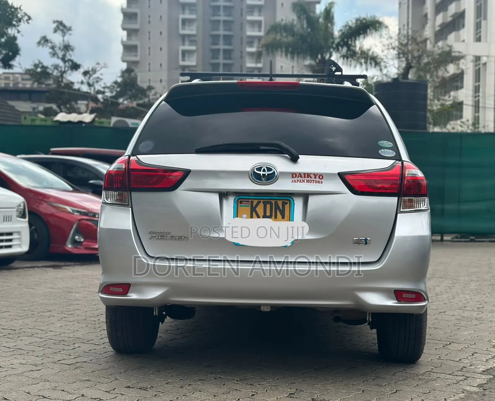 Toyota Corolla Fielder 2016 Silver