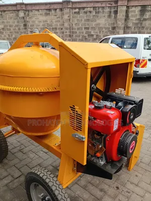 Lenhard Germany 350l Concrete Mixer With 6hp Diesel Engine
