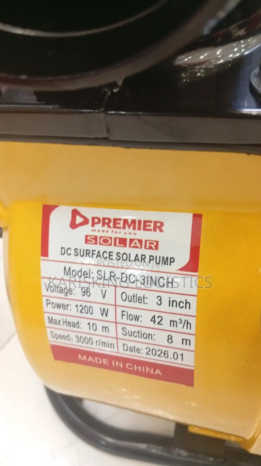 Premier 3 Inch Surface Water Pump 96v