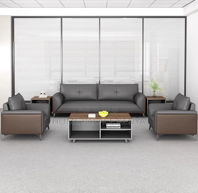 Home Sofa: 5 Seater High-End Sectional Leather Sofa Set for Home Use
