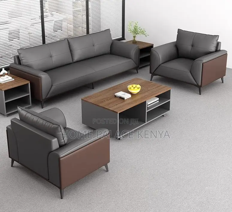 Home Sofa: 5 Seater High-End Sectional Leather Sofa Set for Home Use