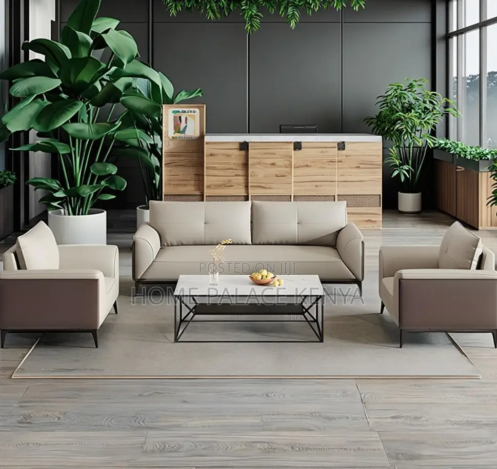 Home Sofa: 5 Seater High-End Sectional Leather Sofa Set for Home Use