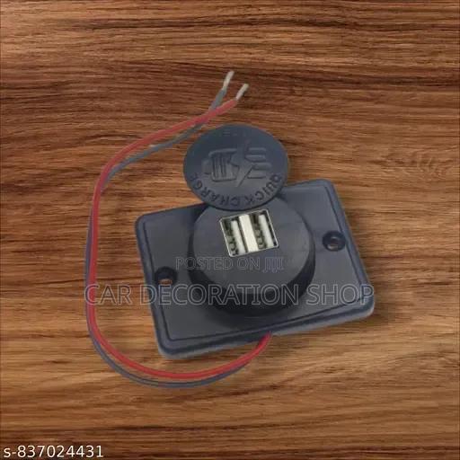 3.1a Dual Usb Socket Charger for Vehicle Panel Mounting