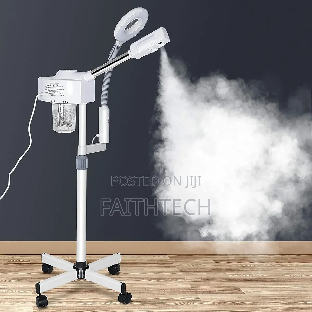 Hot Facial Steamer With Magnifying Glass
