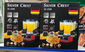 Silver Crest Commercial Heavy Duty Blender 2 in 1 Blender