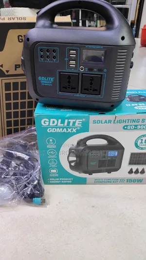 Premium Gdlite Solar Lighting System With Ac Powerful Backup Battery