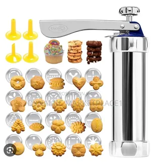 Stainless Steel Cookie Press or Biscuit Maker