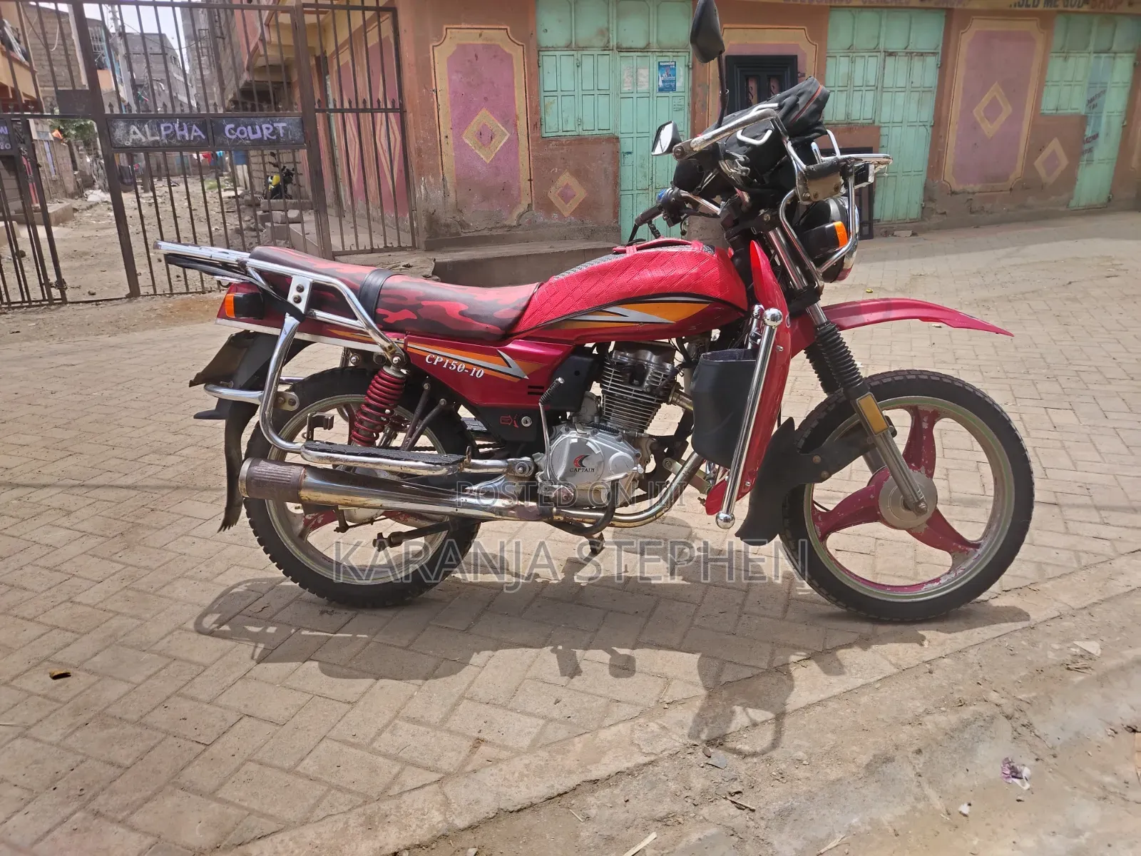 Motorcycle 2020 Red