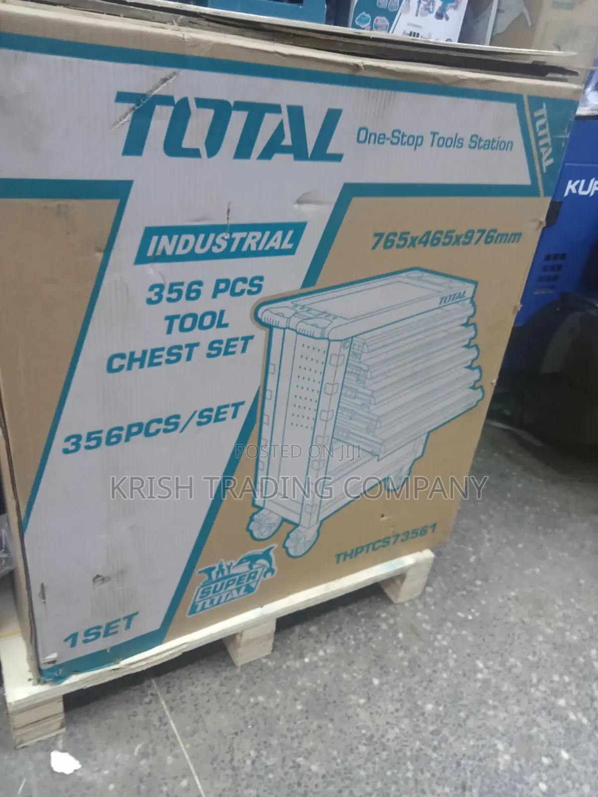 356pcs Total Tool Chest Set – Heavy Duty Professional Kit