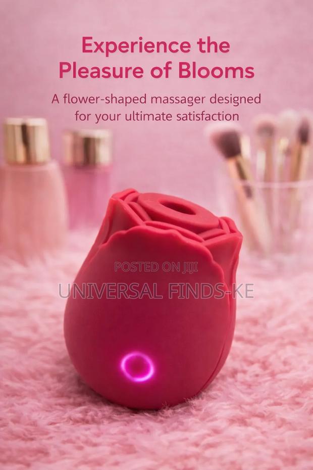 Rose Bud Suction Massager – Rechargeable Waterproof Rose Adult Toy