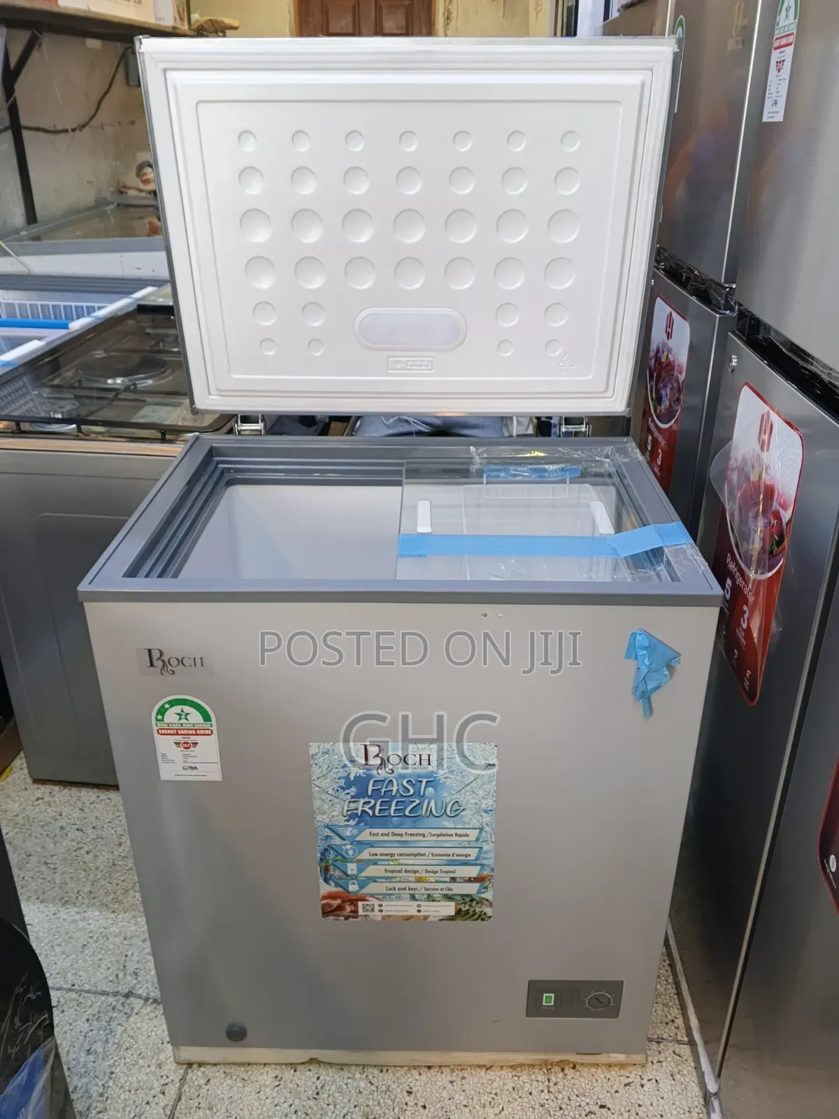 Roch RCF-200kw-B Chest Freezer