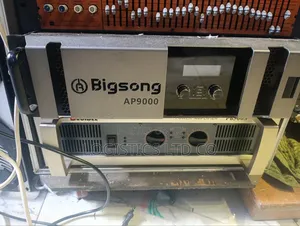 Bigsong Ap9000 Two Transformer High-Powered Professional Power Amp