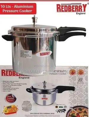 Cook More, Cook Faster With Redberry 10l Pressure Cooker