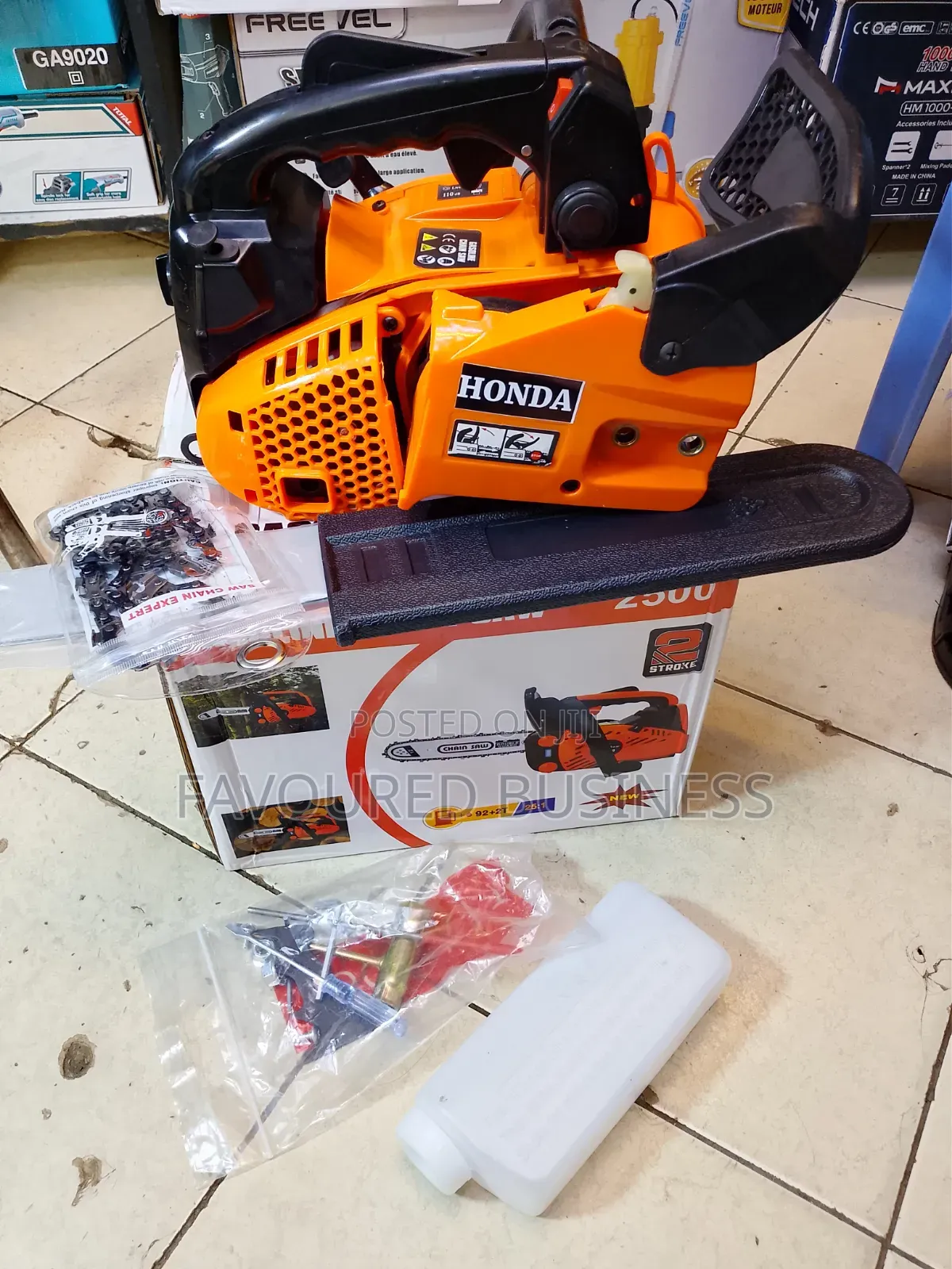 Original Honda Gasoline Chain Saw / Good Quality Power Saw 2 Stroke