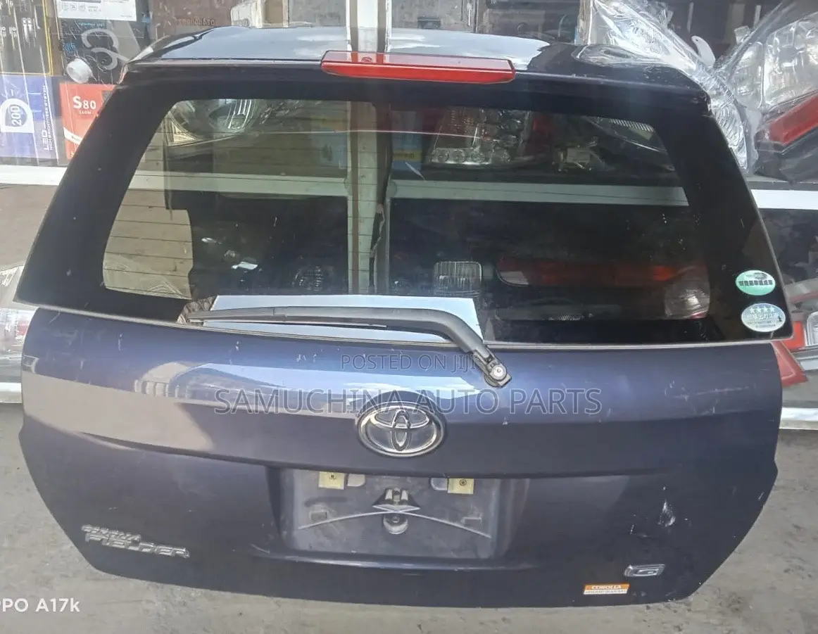 Boot Lid Toyota Fielder 161 Fibre Type