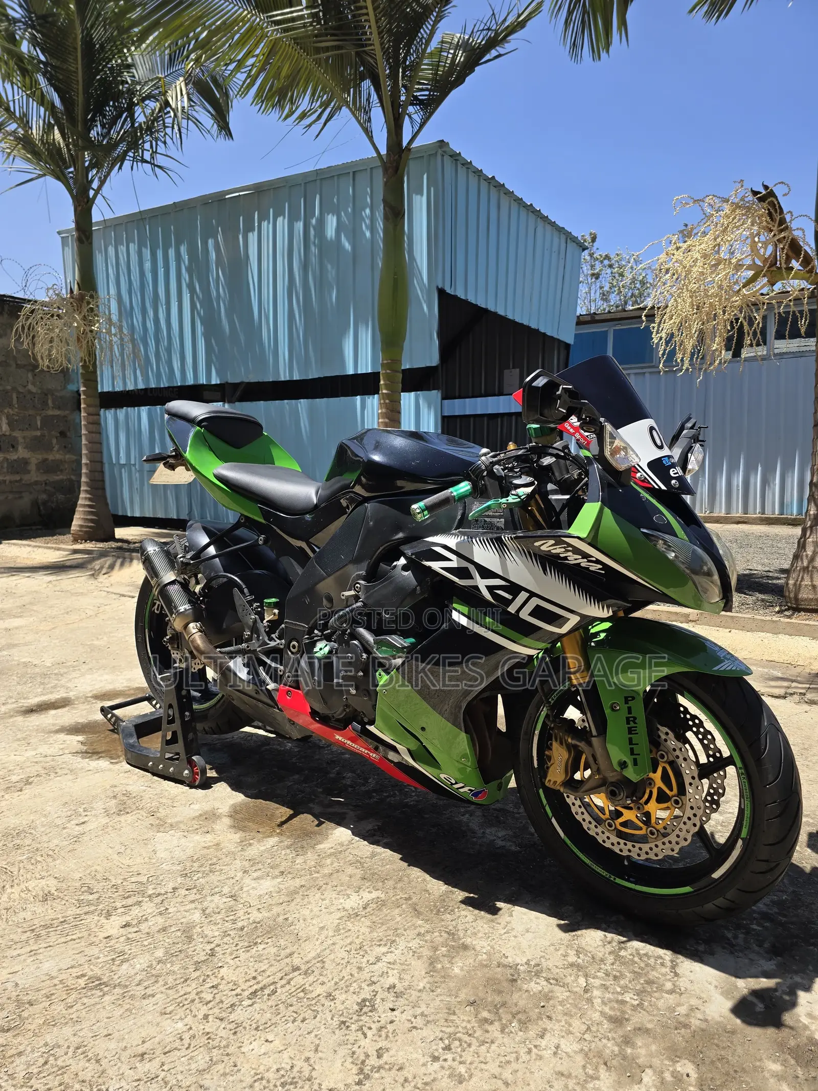 Kawasaki Ninja ZX-10R 2010 Green