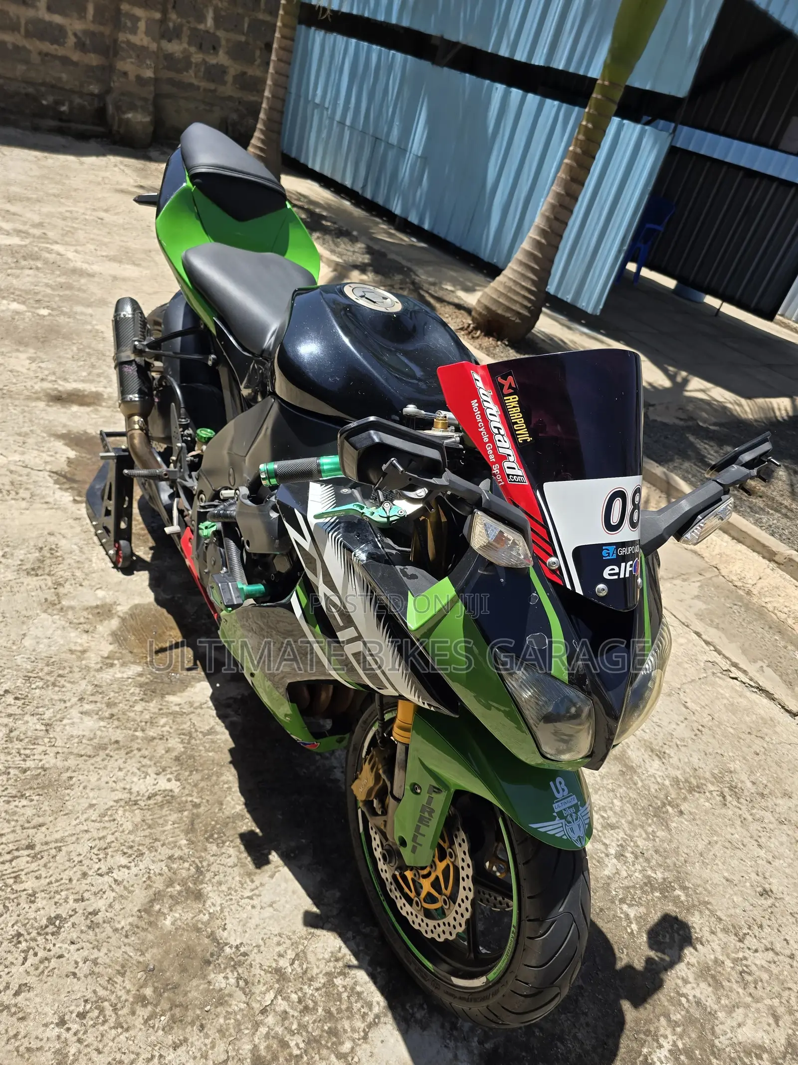 Kawasaki Ninja ZX-10R 2010 Green