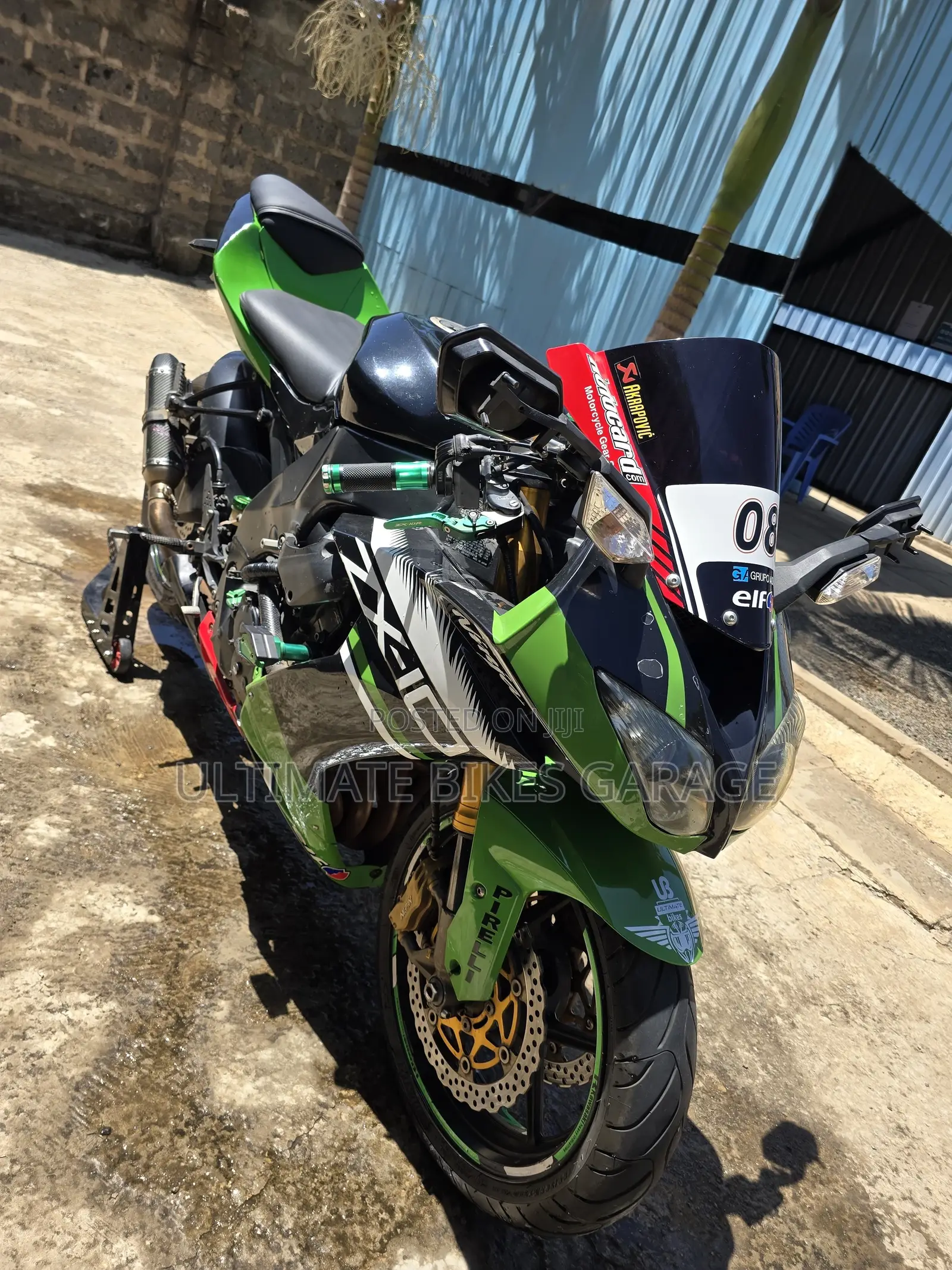 Kawasaki Ninja ZX-10R 2010 Green