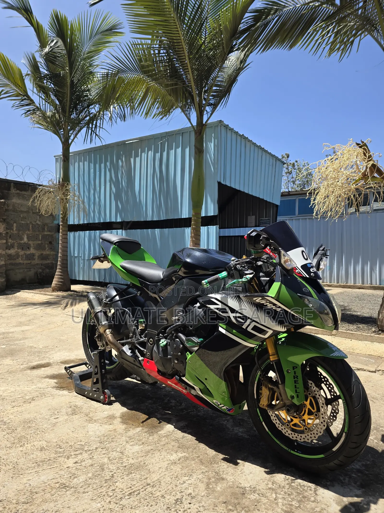 Kawasaki Ninja ZX-10R 2010 Green