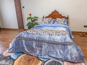 Elegant Lace Silk Duvet Cover Set