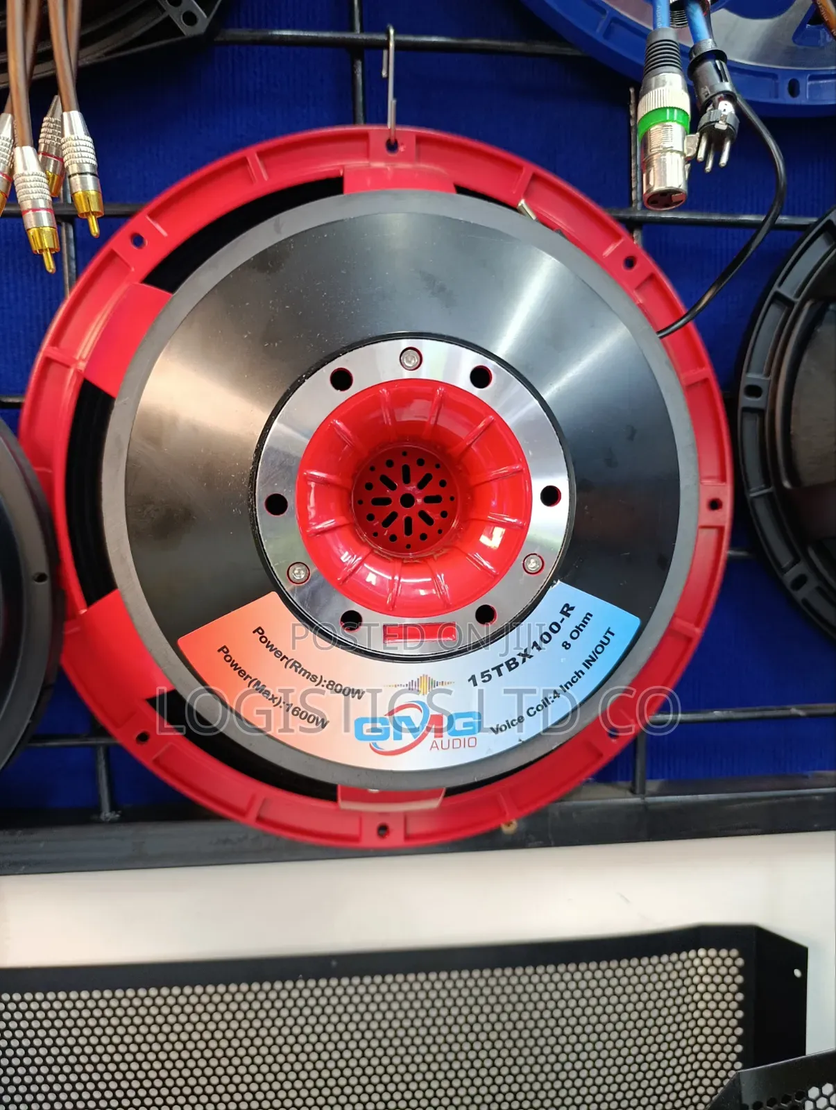 GMG 15tbx100-R 1600w 4inch Voice Coil in Out Midbass Speaker