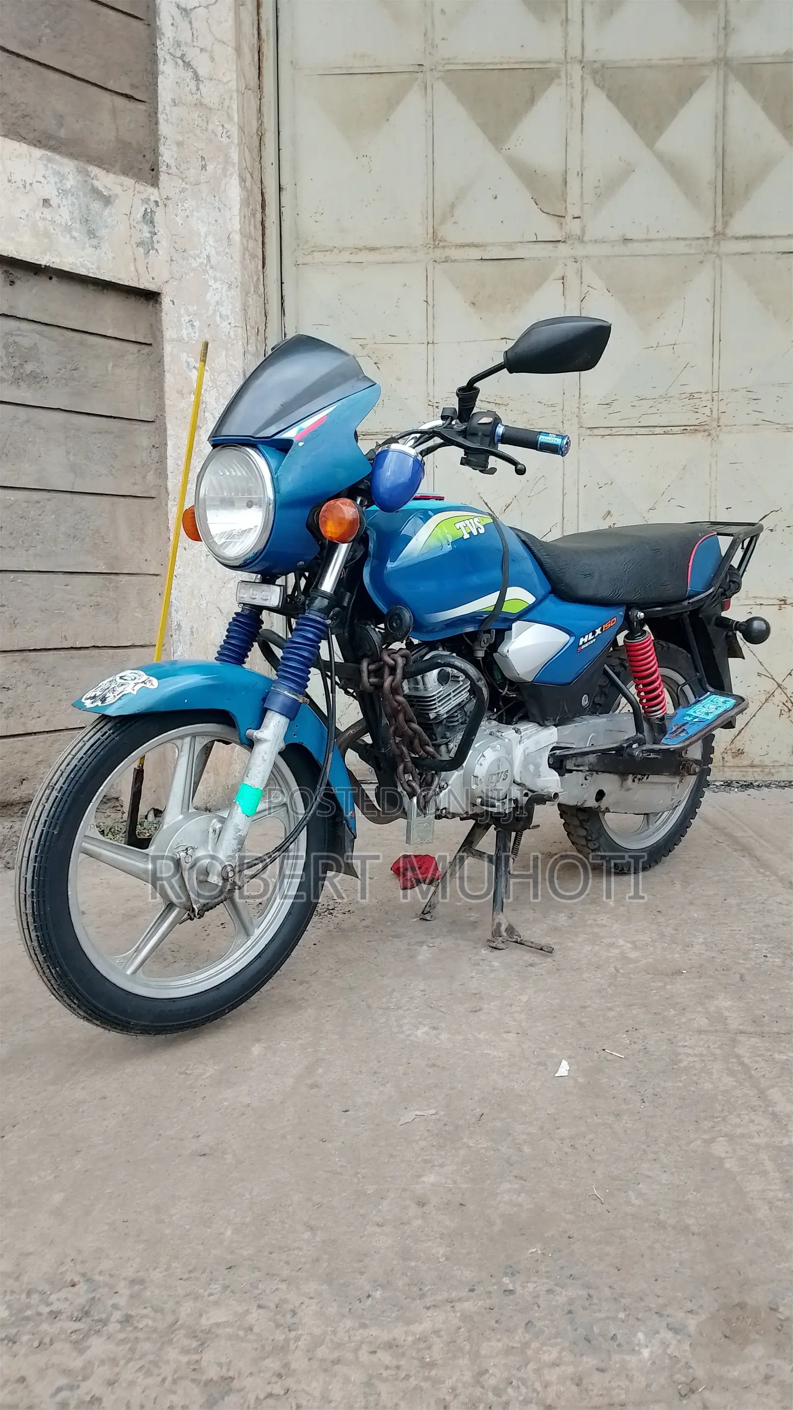 TVS Apache 160 4V 2023 Blue