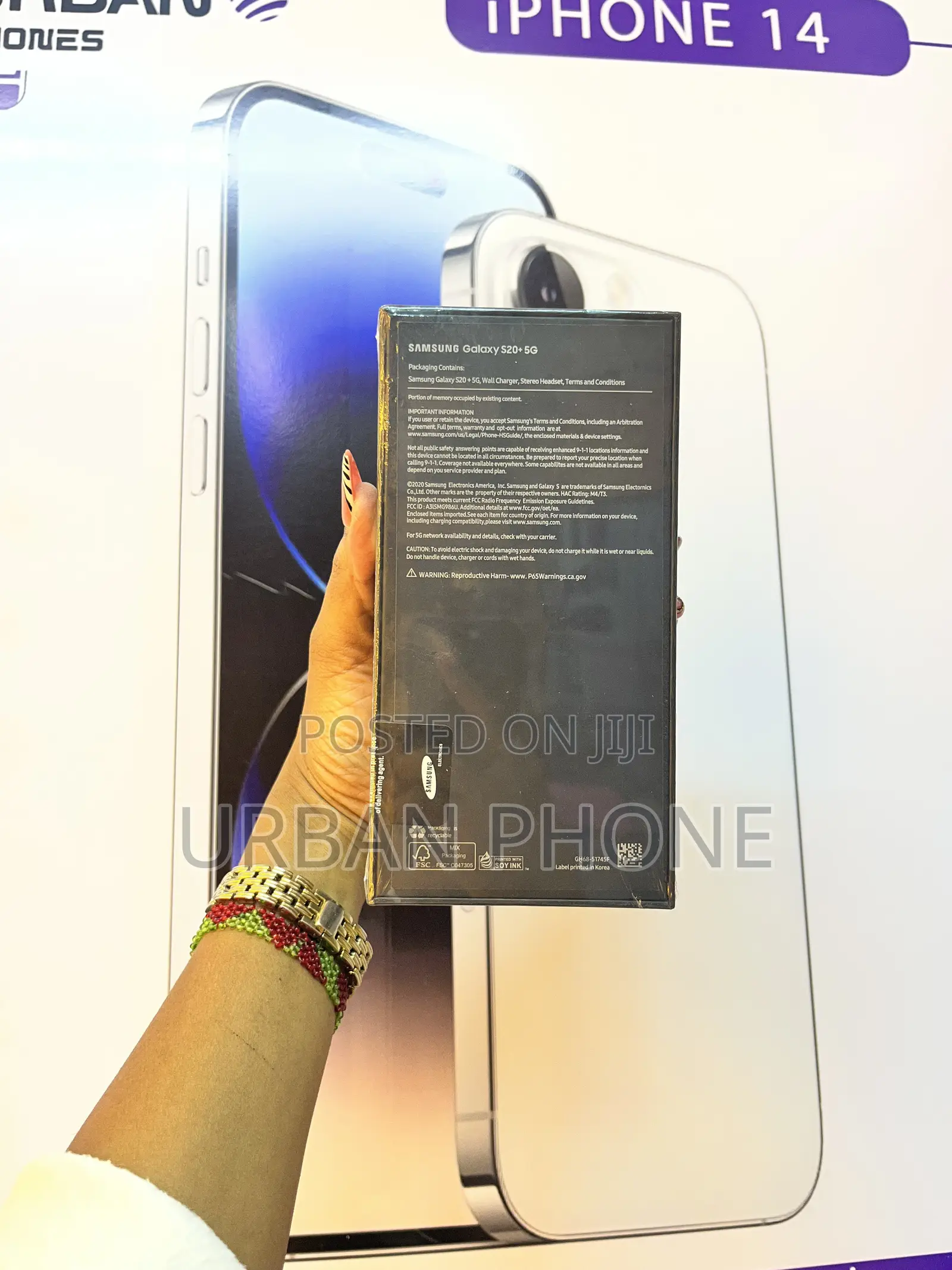 Samsung Galaxy S20+ 5G 256 GB Black