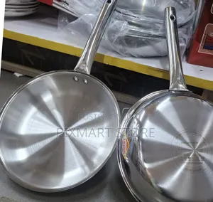 Redberry Stainless Steel Frying Pan 22cm–28cm