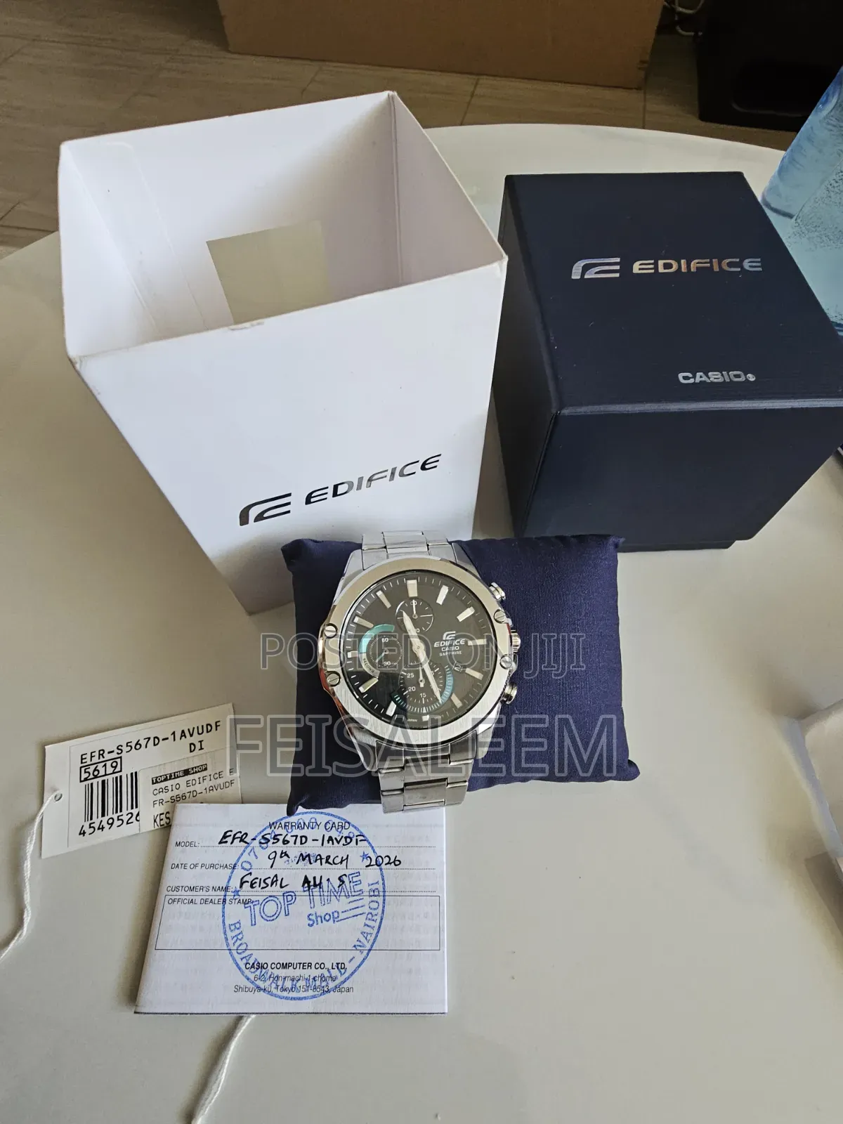 Casio Edifice Chronograph