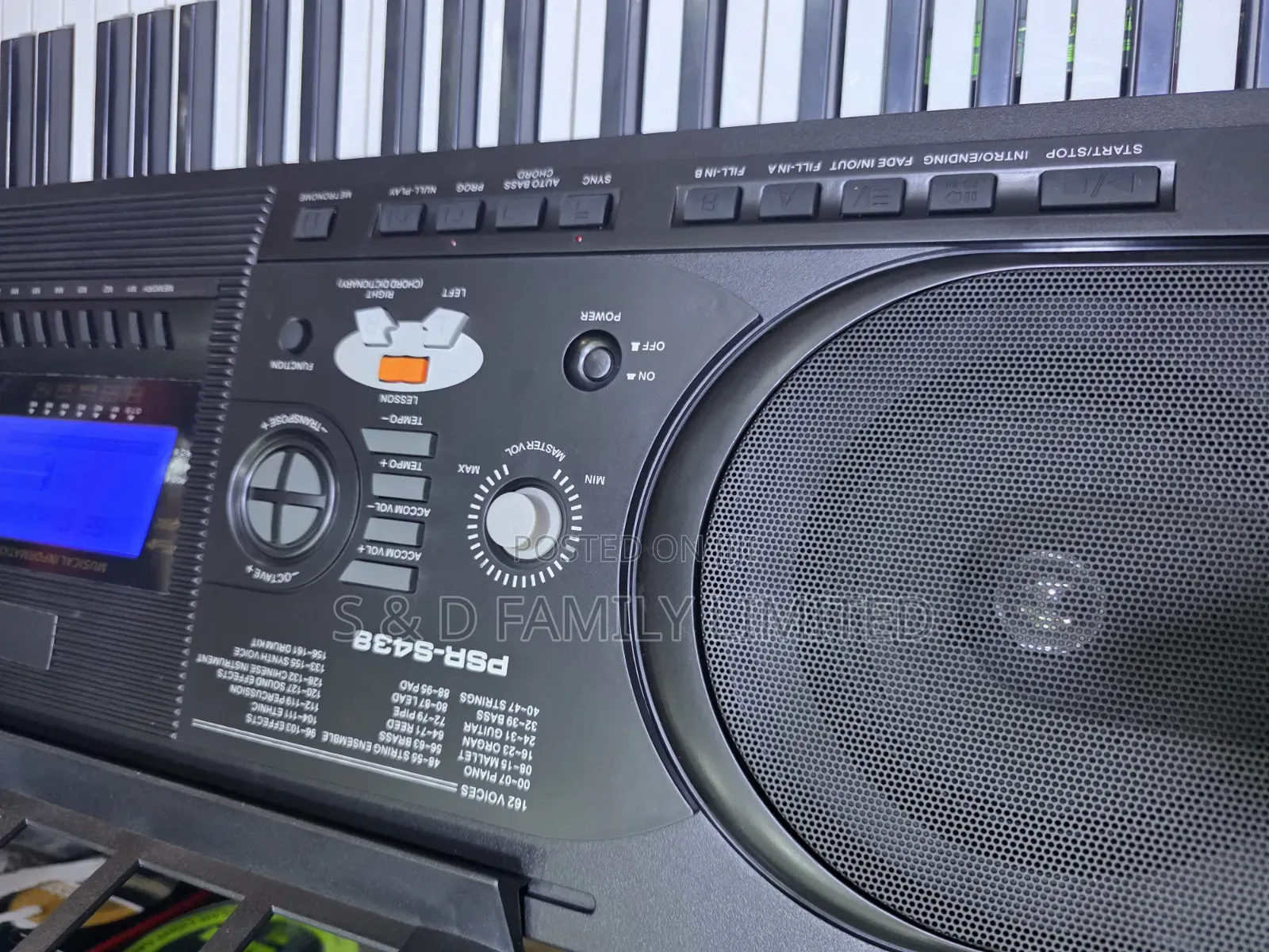 PSR-S438 Keyboard 61 Keys