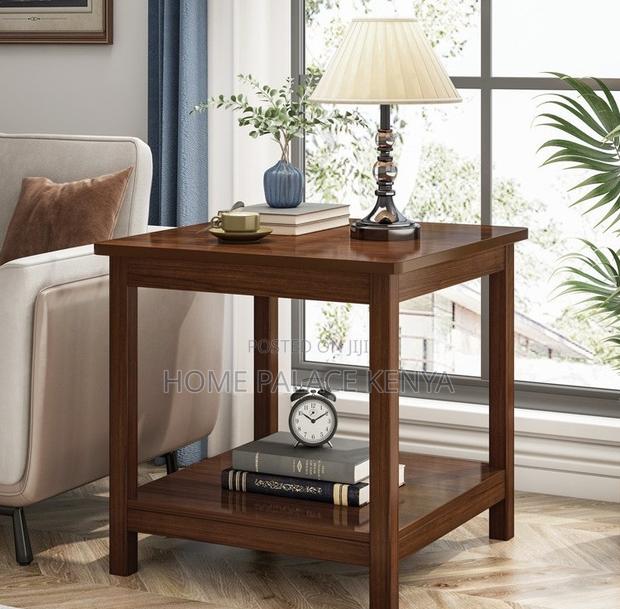 Side Table: Mahogany Chinese Style Square Solid Wood Coffee Table - thumbnail 6