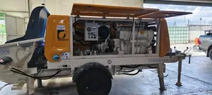 Stationary Concrete Pump With 100mtrs Pipeline