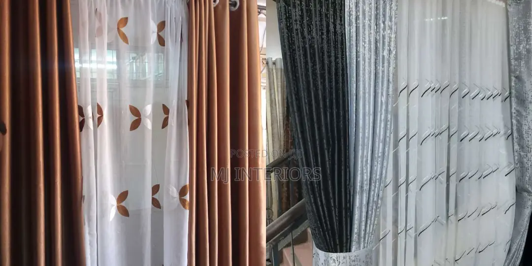 Modern Printed Curtains for Elegant Room Decoration