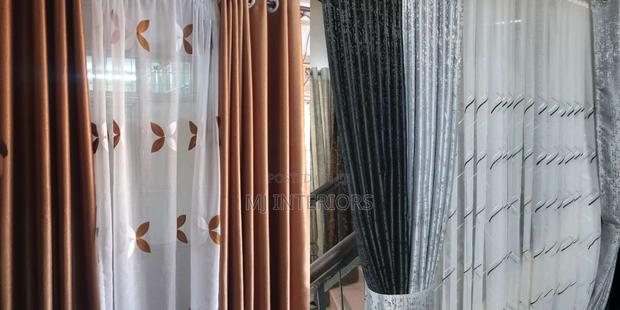 Modern Printed Curtains for Elegant Room Decoration