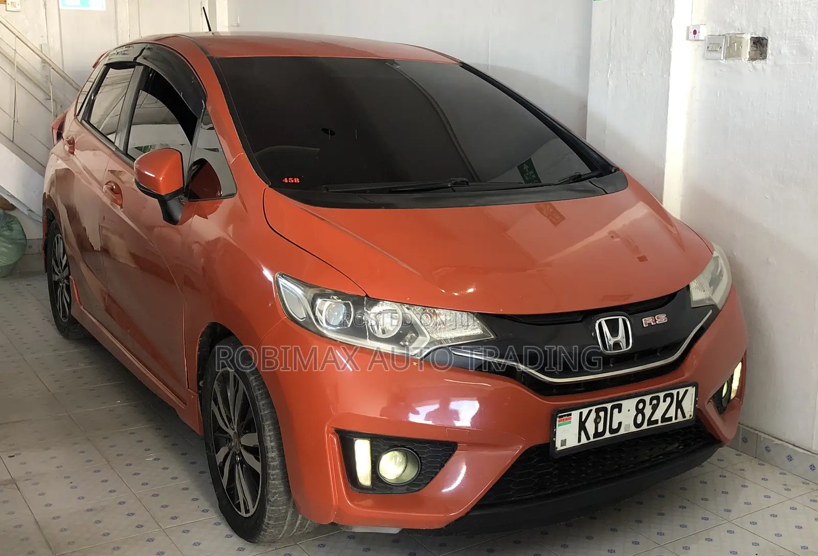 Honda Fit 2014 Orange