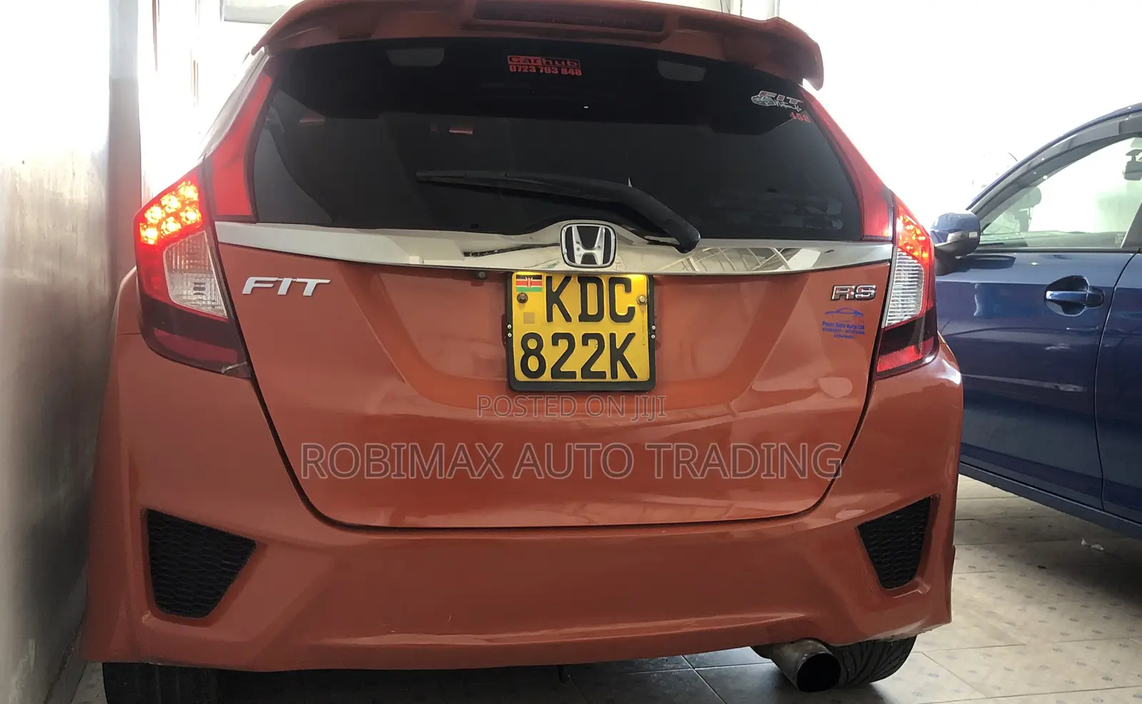Honda Fit 2014 Orange