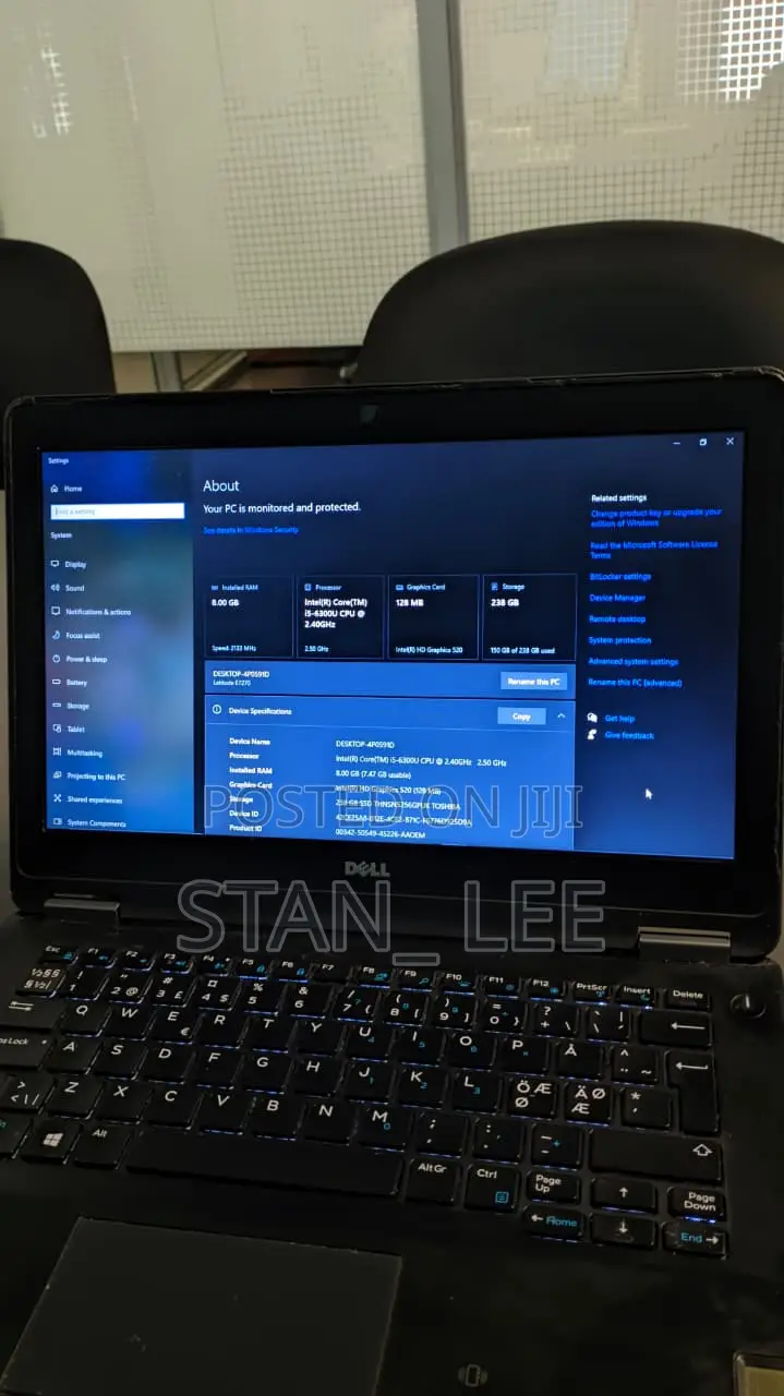 Laptop Dell Latitude E7240 8GB Intel Core i5 SSD 256GB