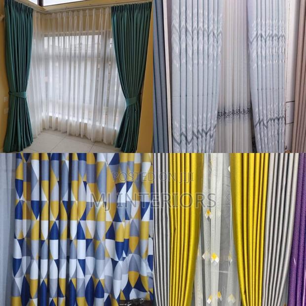 Elegant Drapes for Bedroom and Living Room Windows
