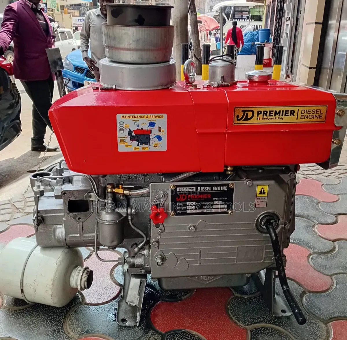 Jd Premier Zs1110wp 22hp Watercooled Diesel Engine Complete Set