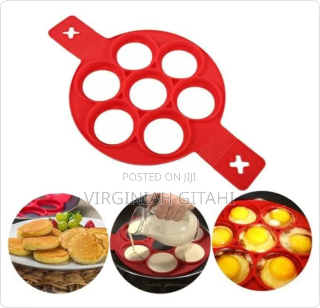 Silicone Shaper Non Stick Fantastic Egg Pancakes Maker Ring