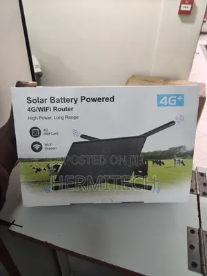 4g Solar Router for Outdoor Use Long Range Router